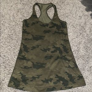 Small lululemon athletic camo tank top
